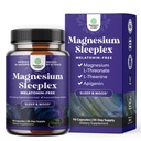 Korkea imeytyminen Magnesium unilisä - lepotuki Magtein Magnesium L-treonaatti ja Apigenin Theanine for sleep and rest for women & men - Mg L-treonate Melatoniinin vapaa uniapu - 90 Ct