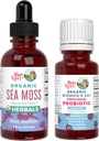 MaryRuth Organics Probiootti digestio (vadelma) naisille 40+ & Sea Moss Drops ... USDA Organic, Clean Label Project Varmennettu® ...