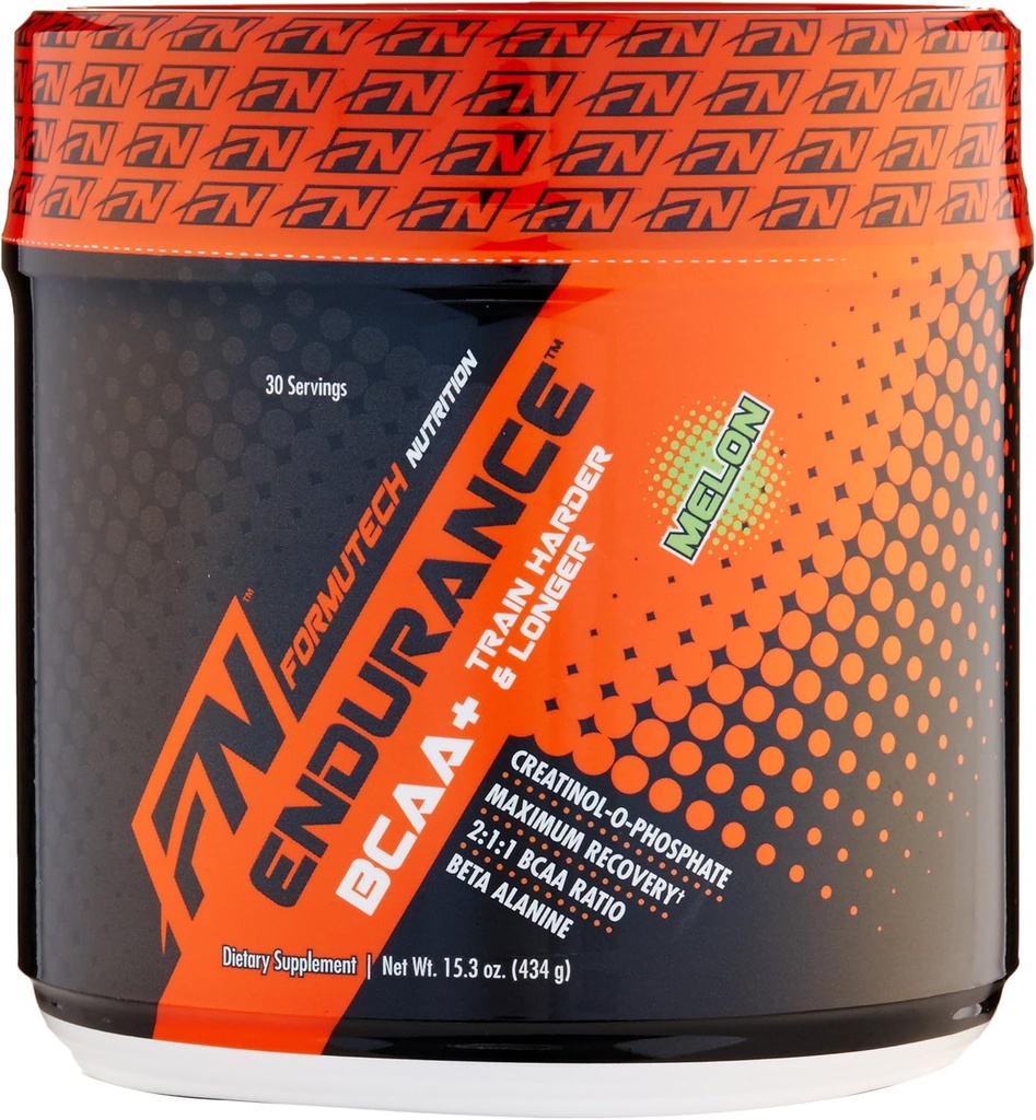 Endurance BCAA Plus, suunniteltu harjoittelemaan kovemmin ja pidempään Beta Alanine, Melon, 434 Gram