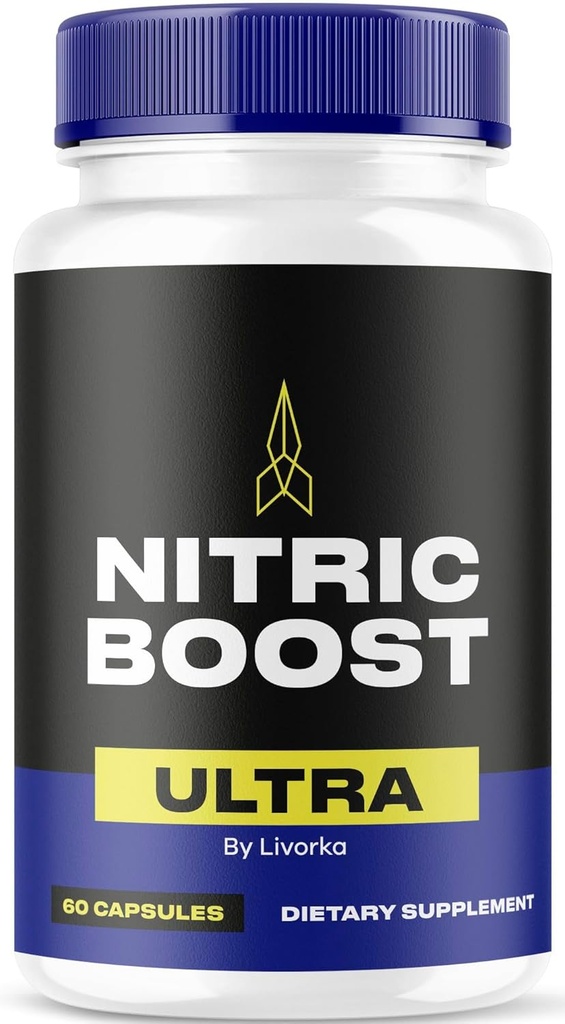 1 pakkaus - NitricBoost Ultra kapselit, NitricBoost Ultra Advanced Formula, 60 kapselia 1 kuukausi