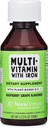 NovaFerrum Delish | Vegan Multivitamin med järn för spädbarn, småbarn och barn | Immun Support | Organisk växtbaserad D-3 | Glutenfri | Vegan Verified | Sugar Free | 1.69 Fl Oz (50 ml)