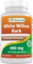 Best Naturals White Willow Bark 400 mg 180 kapselia