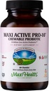 Maxi Health Active Pro-10 Kids Probiootti Pureskelee ... 15 Kantaa Ruoansulatus- ja immuuniterveyteen...10 Miljardia probioottista Blend- Dairy-Free, Kosher... tukee Gut Health, kasvissyöjä 60 ct (Shelf Stable)