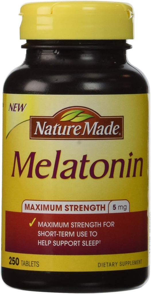 Luonto Made® Melatoniini 5 Mg, 250 tablettia