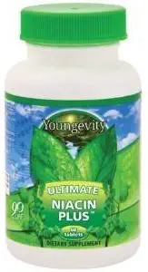 Ultimate Niacin Plus uutteet ja entsyymit - 60 500 mg tabletti - 2 pakkaus