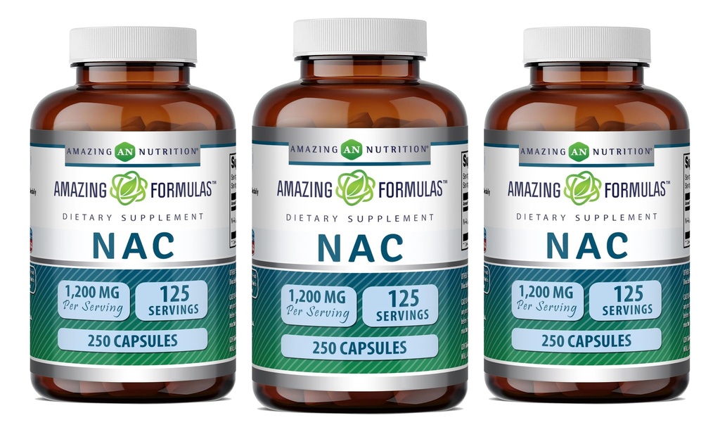Hämmästyttävä Formula NAC 600 Mg ... N-asetyylikysteiinin täydennysosa 