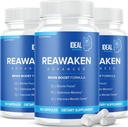Herätys Brain Boost täydentää muistin kehittynyt Formula (3 pakkaus - 180 kapselia)