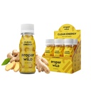 Korrekt Wild Vegan Energy Shots, med L Theanine och Organic Caffeine, Clean Plant Based Energy Drink, Gluten Free, GMO Free, Dairy Free, Stevia Free, Soy Free, Ginger, 2.5 Fl Oz, 6 Pack