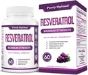 Puhtaasti Optimal Resveratrol Supplement 1500mg ... Trans-Resveratrol Japanista Knotweed, Polyfenoli Complex... tukee Graceful Ikääntyminen, elinkyky, kognitiivinen & ihon terveys 60 vegan kapselit