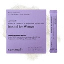 LACTOMEDI Inositol täydennysosa naisille Myo-Inositol 4000 mg + D-Chiro-Inositoli 100 mg 