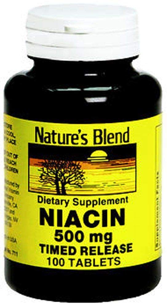 Luonnon Blend Niacin 500 mg, 100