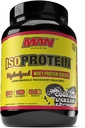 MAN Sports New Flavor ISO-Protein Hydrolysed 100% Pure Whey Protein Isolate Powder, Evästeet ja Cream, 1,42 punta (20 päivän tarjonta)