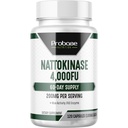 Probase Nutrition Nattokinase Supplement 4.000 FU-serveringar, 120 kapslar (Derived from Japanese Natto) Systemic Enzymes for Cardiovascular and Circulatory Support