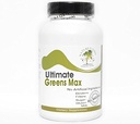 Ultimate Greens Max - Kelp Blackderwrack Dulse Clubmoss Irish Moss Gentian ~ 90 Kapselit - Ei lisäaineita ~ Naturedition lisäravinteet