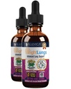 Bright Lungs - Lung Detox Support Supplement för att hjälpa till att upprätthålla övergripande Lung & Respiratory Health - Grindelia, Lobelia, Licorice, Wild Cherry & More!