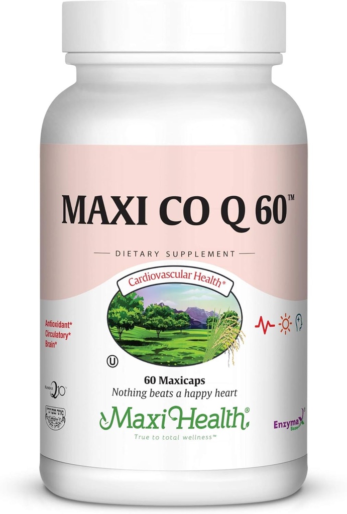 Maxi Health Co Q 60, 60 Mg, 60 Count
