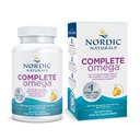 Nordic Naturals Complete Omega, Lemon Flavor - 60 pehmeää geeliä - 565 mg Omega-3 - EPA & DHA lisätyn GLA - terve iho, kognitio, positiivinen mieliala - ei-GMO - 30 tarjoilua