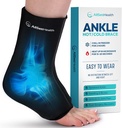 Nilkkajäätelöpakkaus turvotukseen - kuuma/kylmä terapiajääkääre jalkakipuun, kantapään kivunlievitykseen, plantar fasciitis, akilles tendonitis Relief, nyrjähtänyt nilkkapakkaus, pieni/ keskikokoinen
