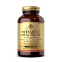 Solgar-vitamiini E 670 mg (1000 IU), 100 sekoitettua pehmogeeliä - luonnollinen antioksidantti, iho- ja immuunijärjestelmän tuki - luonnollisesti tuotettu E-vitamiini - Gluteeniton, maitotuotteeton - 100 tarjoilua