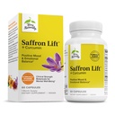Terry Luonnollisesti Saffron Lift + Curcumin - Herbal Supplement Curcumin - Ei-GMO Saffron & Brain Curcumin Kapselit - Keskitys & Rentoutus Tuki täydentää - 60 kapselia