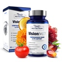 1MD Nutrition VisionMD Eye Vitamiini CARMIS - Eye Supplement for Adults - OptiLut Lutein & Zeaksantiini - tukee Vision Health Care, Everyday Eye Strain, & Satunnainen kuiva silmä - 30 Softgels