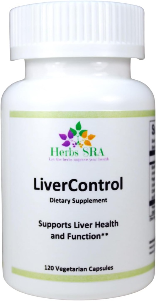 LiverControl - Ravintolisä Burdock Root, Papaya Seed, ja Choline maksan Detox ja Health, 120 Veg Caps, valmistettu USA