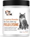 FELO LYSINE - L-Lysinpulver för katter 300 mg (Thomas Pet Earlier), 12 oz