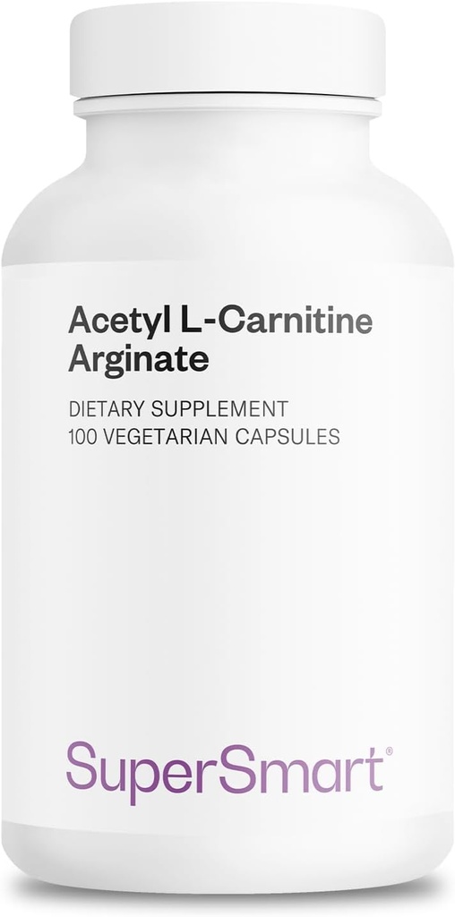 Supersmart - Acetyl L Carnitine Arginate 1000 mg per päivä - Aminohapot - Suosittu aivolisäkkeen ...