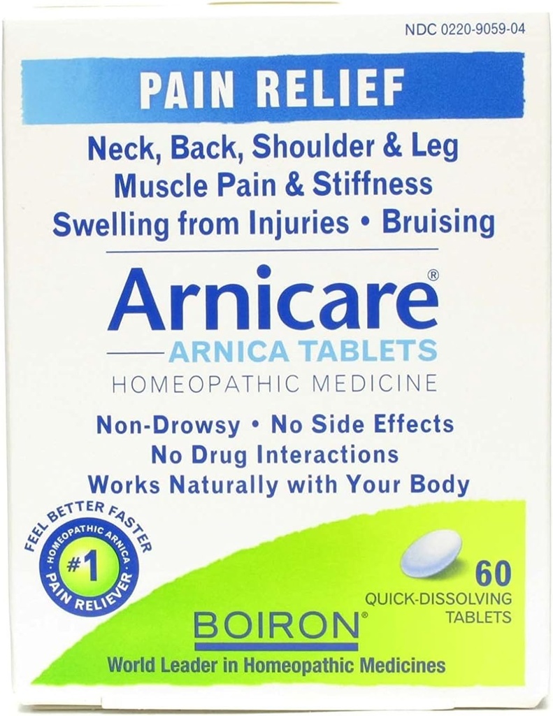 Boiron Arnicacare Arnica Tabletit 60 ea (pakkaus 3)