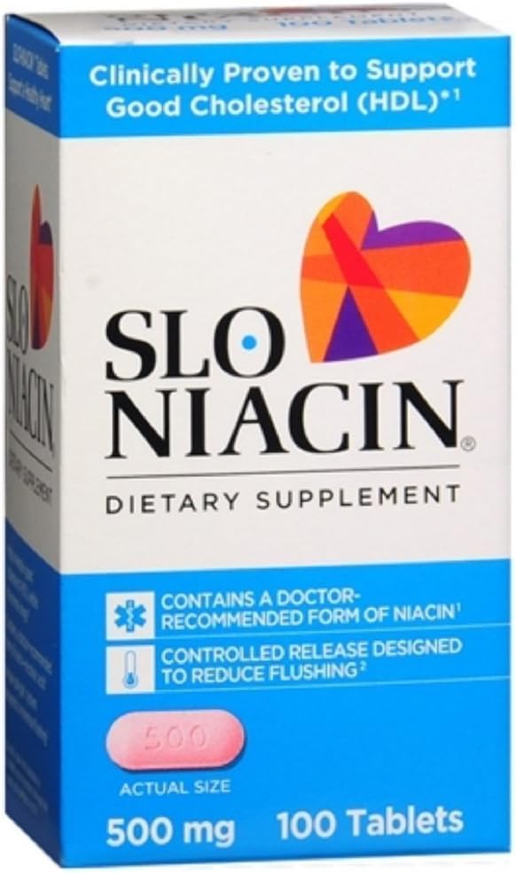 Slo-Niacin 500 mg tabletti 200 tablettia