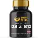 Selvitettävä Bariatric D3 B12 ... B12 2500 mikrog ja D3 125 mikrog 5 000 IU B 12 ja D 3 tablettia