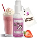 Moops Liquid Lactase Enzyme Syrup 2oz ... herkullinen mansikkapirtelö Maku... 10 000 FCC-yksikköä nopeatoimiseen meijerihoitoon...