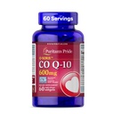 Puritans Pride Coenzyme CoQ10 600mg, Kosttillskott för hjärthälsa, blodtryck, oral gummihälsa och hälsosamt åldrande stöd, 60 dagars leverans, snabb frisättning Softgels