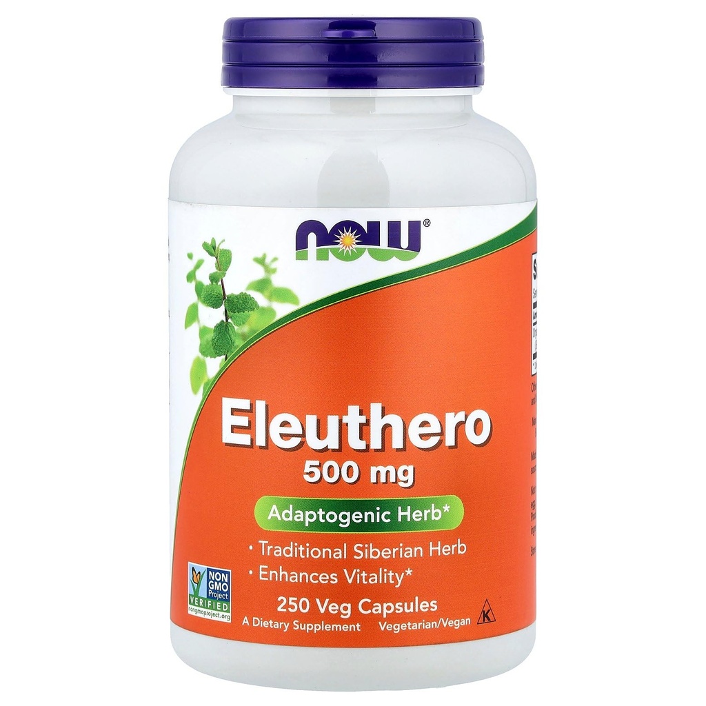 Eleuthero 500mg Nu Livsmedel 250 Caps