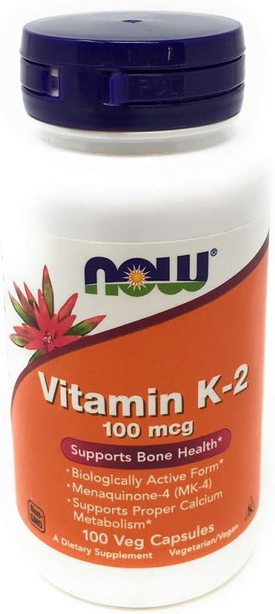 Nu livsmedel, K-2 100mg, 100 kapslar