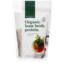 Natural Force - Pure Organic Brone Broth Protein Powder, Grass-Fed & Keto Certified, Tyypit I, II & III Kollageeni, Mauton, Täydellinen keittoja & ruoanlaitto, 10,8 oz