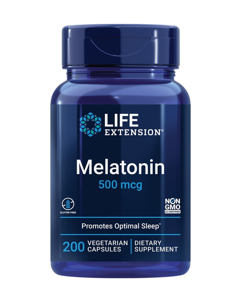 Life Extension Melatoniini, 500 mikrog 