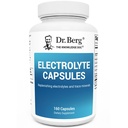 Dr Berg Electrolyte Capsules - Electrolyte Supplements for Supporting Energy, Endurance and Hydration - Sugar Free, No Maltodextrin, Keto Friendly - 160 Caps