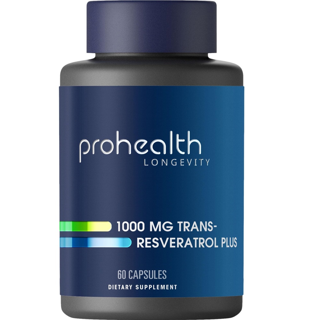 ProHealth Resveratrol 1000 mg ... Pure Trans-Resveratrol ... Plus Quercetin, Red Wine & Green Tea Extract ...