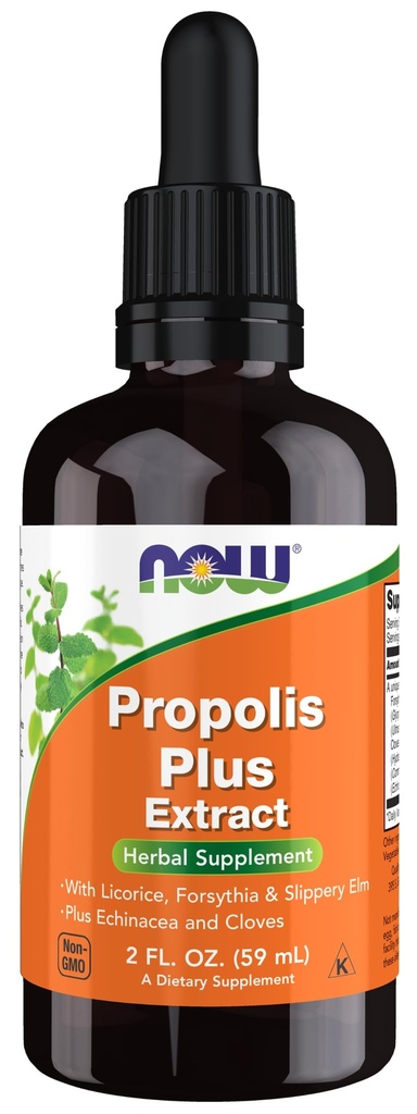 Nyt elintarvikkeiden lisäravinteet, Propolis Plus Extract Liquid Dropper, kasviperäisten täydentää, 2-Aunce