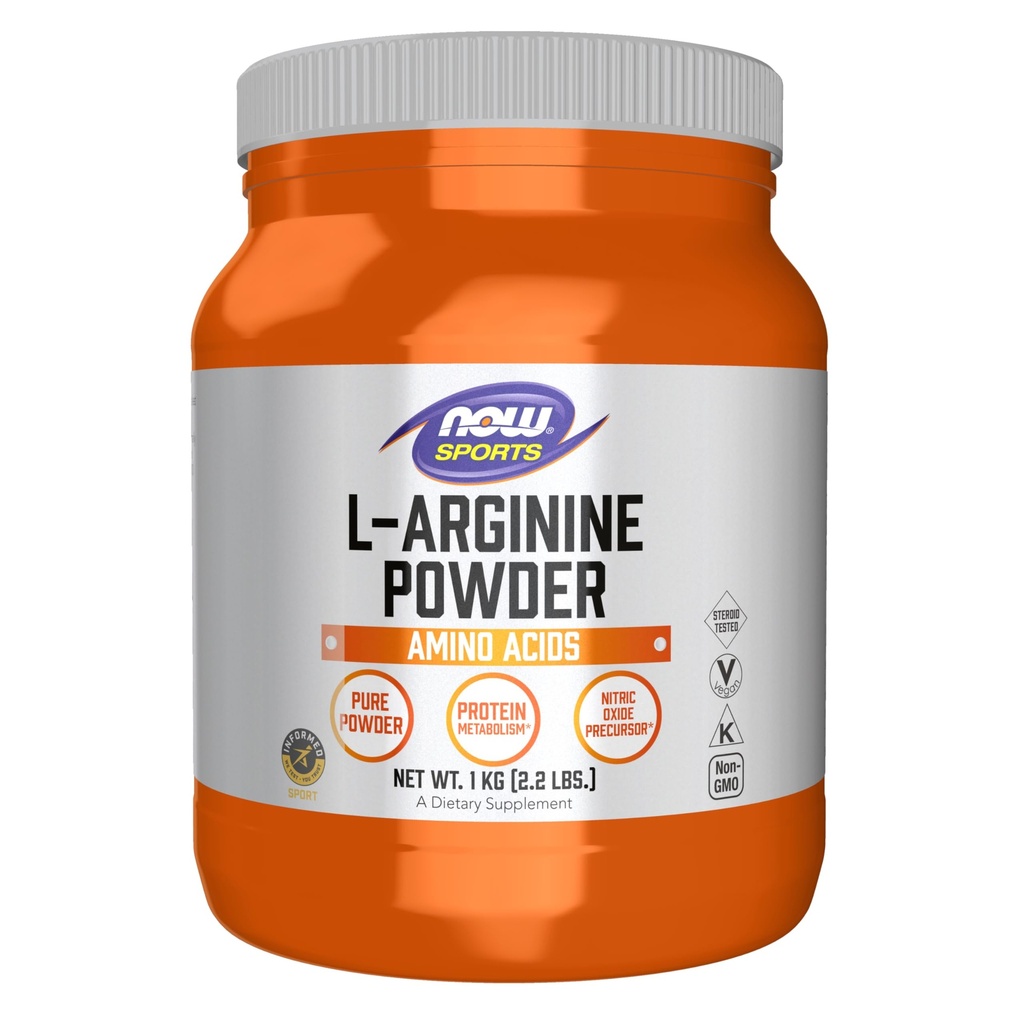 NYT Foods Sports Nutrition, L-arginiinijauhe, typpioksidin esiaste, aminohapot, 2,2-Pound