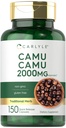 Carlyle Camu Camu med vitamin C | 2000mg | 150 kapslar | Herb Extract Supplement | Myrciaria Dubia | Non-GMO och Gluten Free