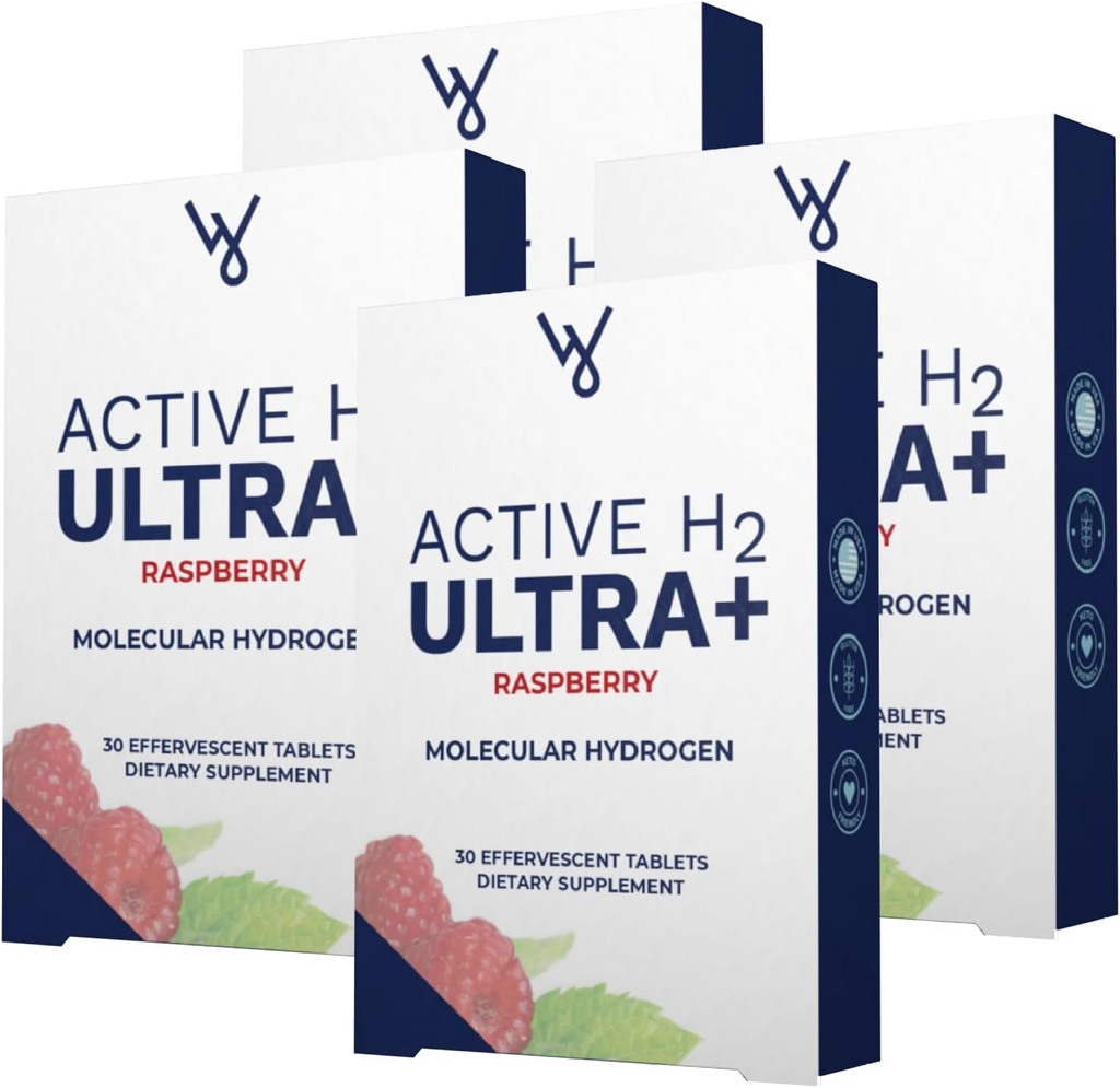 Aktiivinen H2 Ultra+ Vety Vesi tabletti, luonnollinen vadelma. Optimoi terveys, tuki immuniteetit ja tasapaino Antioksidantit hyödyt molekyylivety 240 tarjoilut