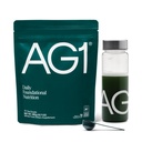 AG1 Greens Powder Supplement | Förbättra Gut Health | Multivitamin, Probiotic, Gluten Free, Vegan och Keto Friendly | Shaker & Scoop Inkluderad | 75 Vitaminer (Athletic Greens), Classic Formel