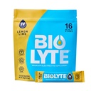 BIOLYTE IV Electrolyte Powder Packets, IV Liquid Drink Mix for Water, Doctor-Developed Hydration, HSA & FSA Godkänd Dehydration Relief, Chemotherapy Must Haves for Women & Men- Lemon Lime (16 Sticks)