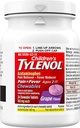 Tylenol Lasten kipu Plus kuume, rypäle, 24 purutablettia (pakkaus 2)