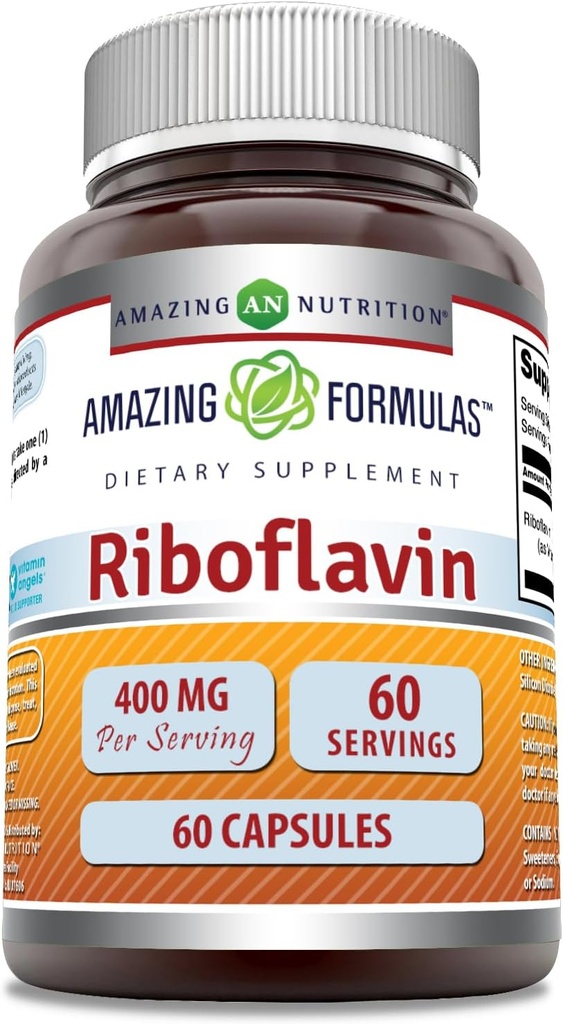 Hämmästyttävä Formula Riboflaviini (Vitamin B2) Täydennysosa 