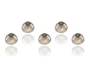 Sound Sure Fit Aid Aid Domes Smoky Gray Tips Korvapalat Mukava avoimen Fit BTE äänenvahvistin PSAP Kit Näkymätön 10mm (L x 5)