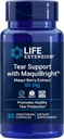 Life Extension Kyynel Support with MaquiBright®, 60 mg, Maqui Berry Extract for Dry Eyes, Tukee silmien terveyttä, kannustaa Kyyneltuotanto, Gluteeniton, ei-GMO, 1 päivittäin, kasvissyöjä, 30 kapselia