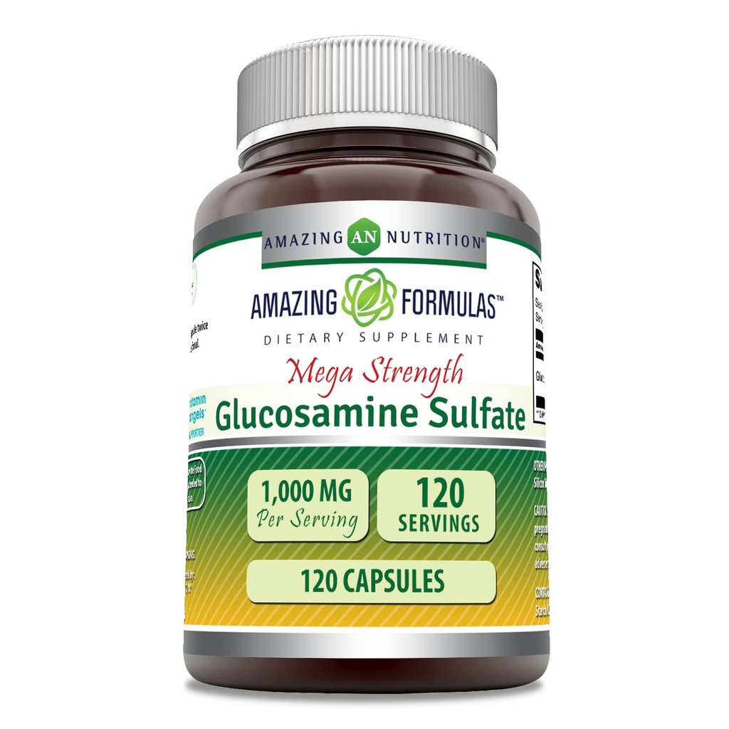 Hämmästyttävä Formula Glukosamiini Sulfaatti 1000 mg Kapselit Supplement 